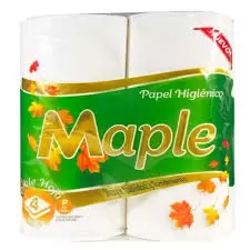 Papel Sanitario MAPLE P 215 hojas 1x4